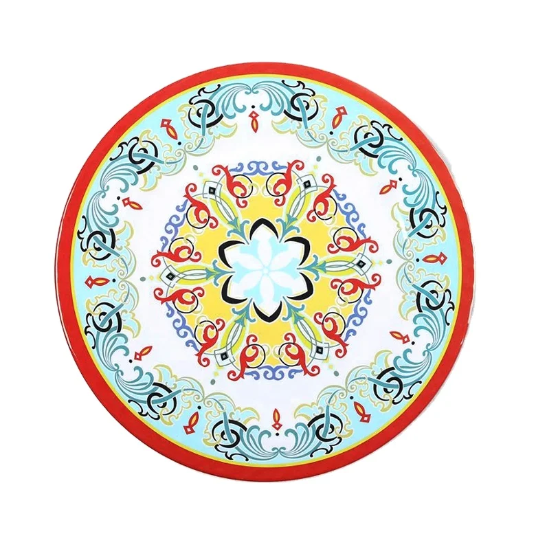 High quality eco friendly melamine wholesale housewares simple plastic dish bowl melamine dinnerware sets