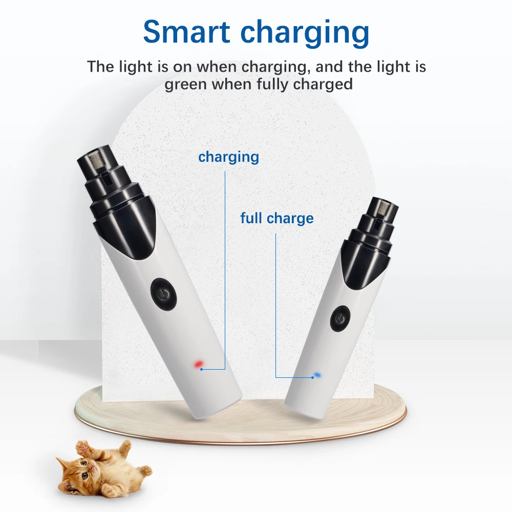 Grinder Dog Cat Claw Trimmer Top Paw Best Uk File Electric Quiet Toenail Professional  Nail Cutter For Cats