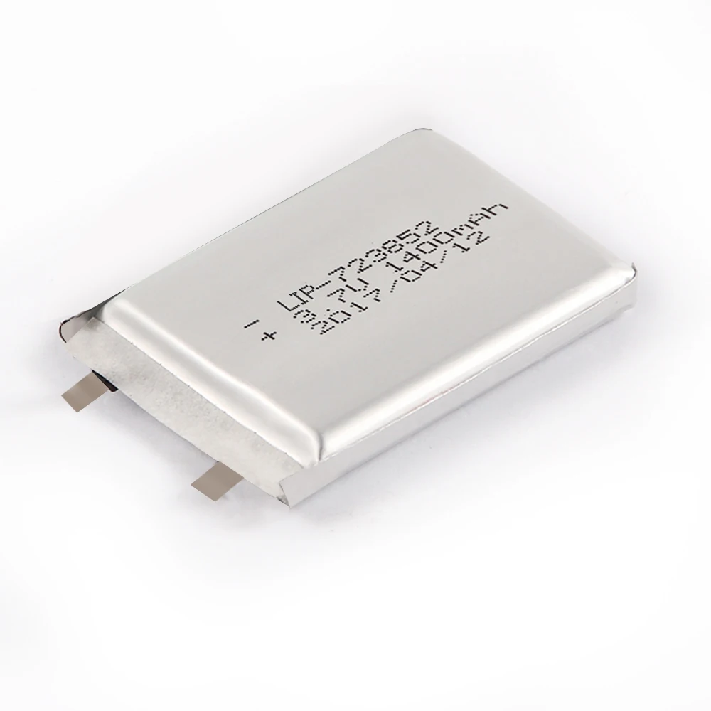 Заводские перезаряжаемые литий-ионные батареи 723852 3 7 В 1400 мАч lipo Batterie 1500 литий-полимерный аккумулятор для мини-питания