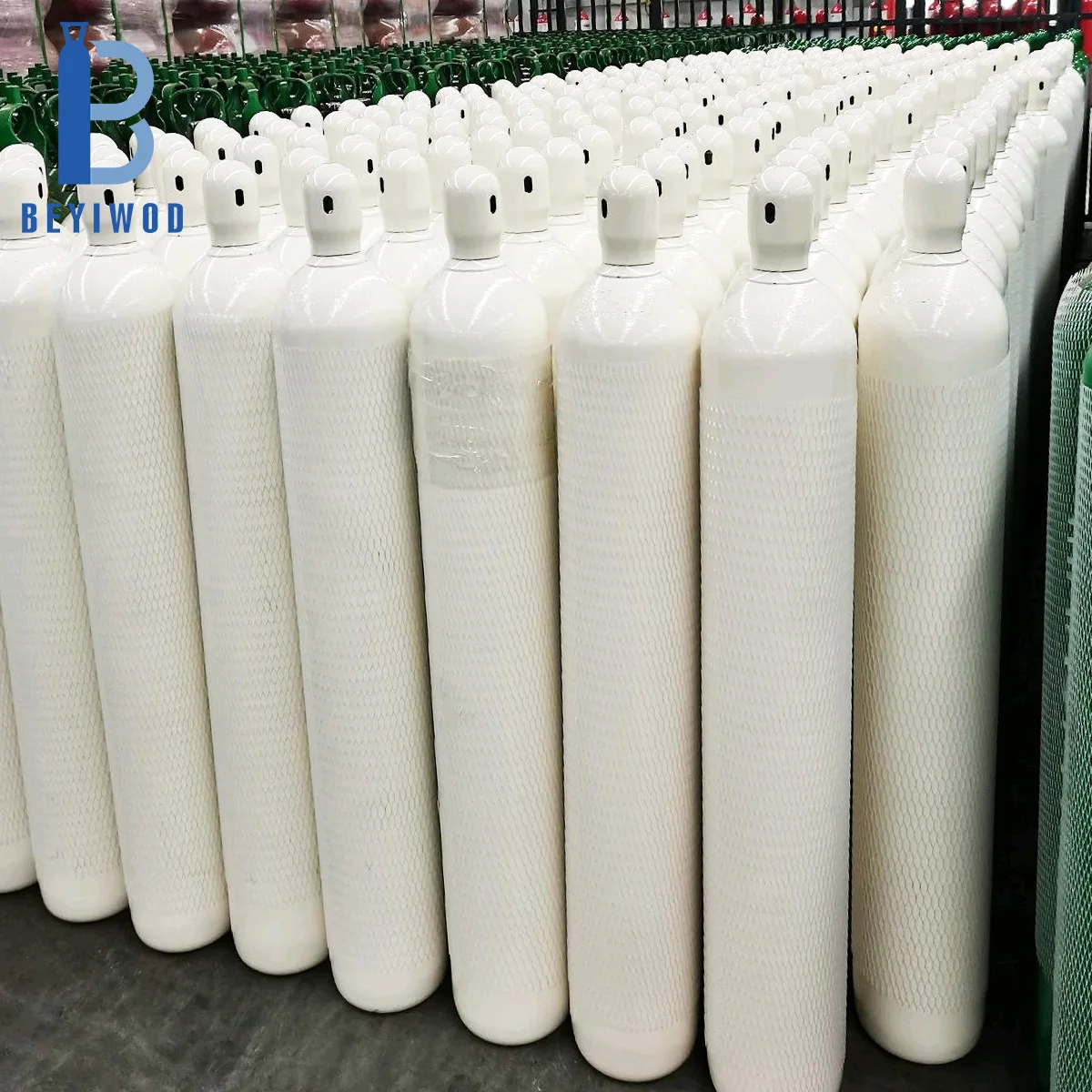 High Pressure 150bar/200bar 40L Oxygen Cylinders With Valves