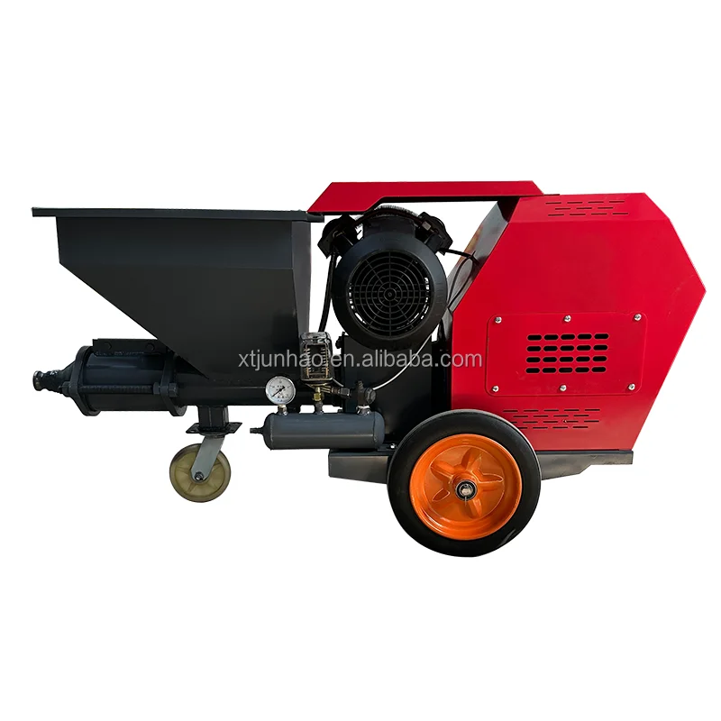 Hot selling construction plastering machine cement mortar spraying machine for wall putty cement spray