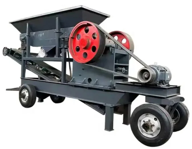 Jaw Crusher Stone Crusher Machine Mill Machine Mobile Crusher With Motor For Sale