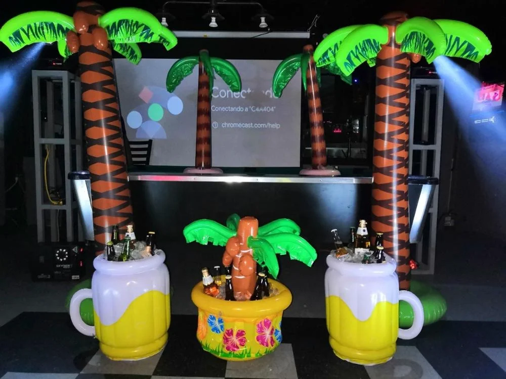 65inch inflatable Palm Tree coconut tree for Pool and beach party decoration
