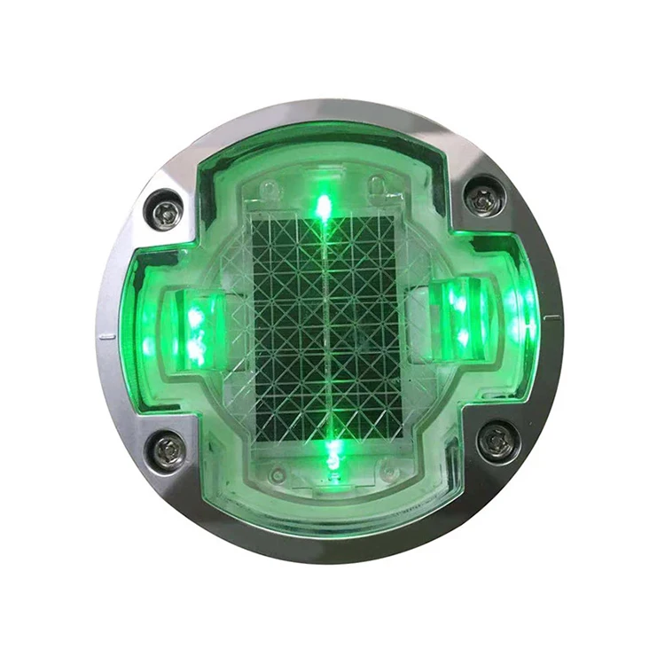 Aluminum reflective led cat eye solar road stud Driveway Marker