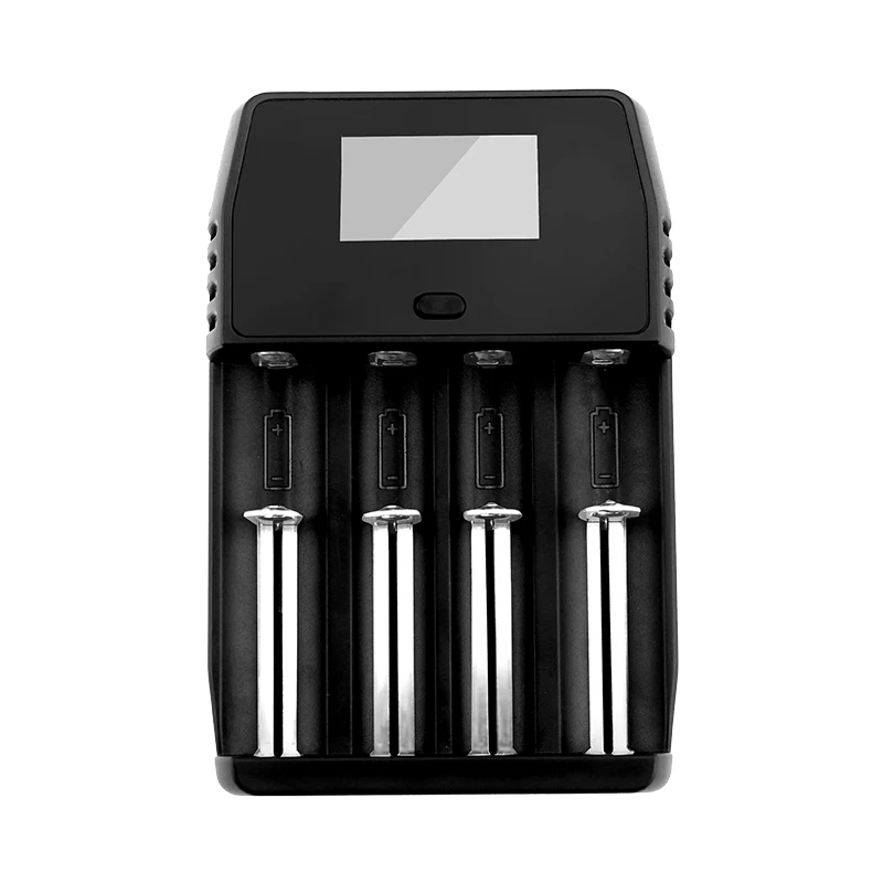 4slot usb 21700 aa aaa 26650 intelligent universal battery fast charger 4 slot smart charger