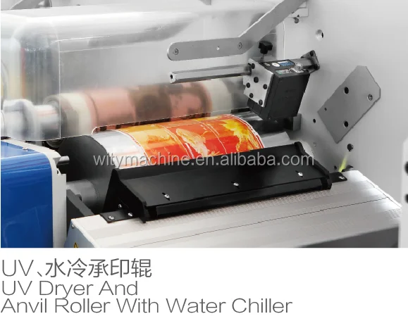 Unit Type Flexible Printing Machine Label Flexo Printer