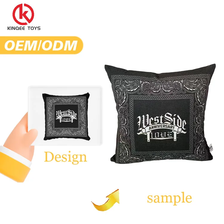 Cute Shaped Double Sided Pillow Custom Pillow Cover Case Pp Cotton Plush Anime custom Logo Hugging Square Throw Pillow