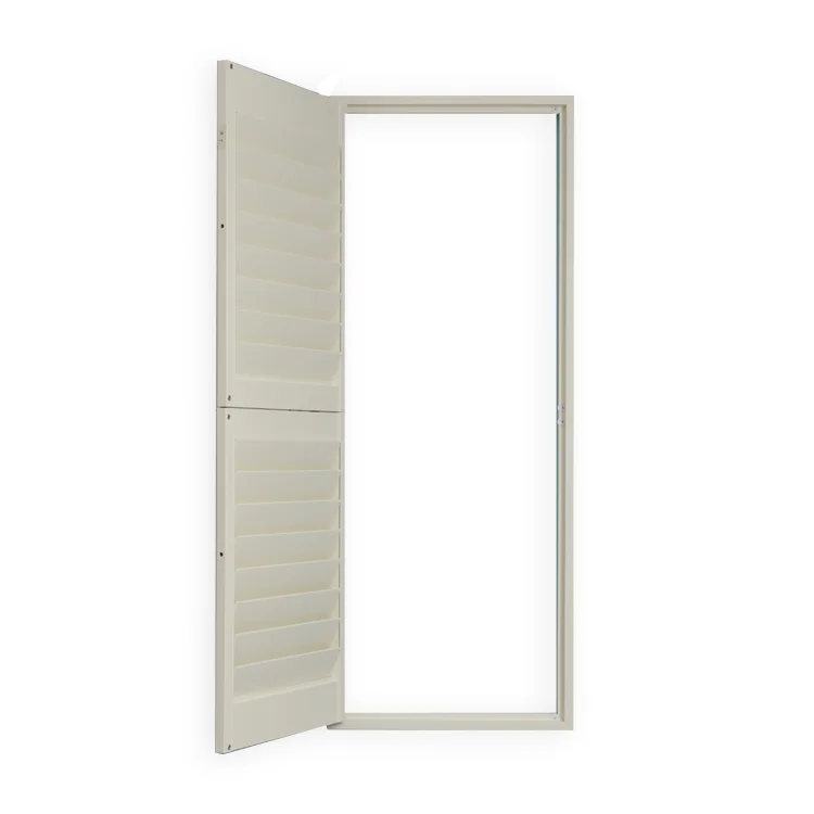 Tier on tier wooden shutters hidden tilt rod plantation shutters perfect to match your window