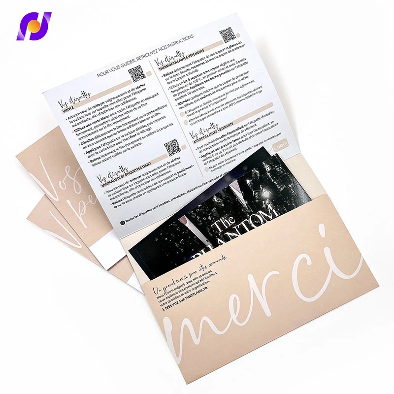 Wholesale Factory Assouline Custom High Quality Full Color Pantone Color Envelope Offset Printing