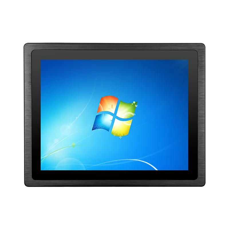 Touchthink 12 Inch Wall Mount Embedded Capacitive Touch Screen Industrial Computer Panel Pc