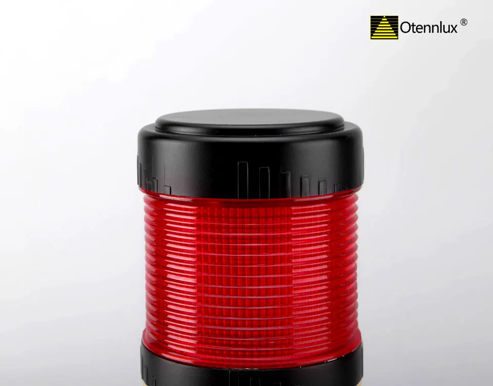 DC 24v  Red Green 2 Layers  flashing  warning lights double color indicator light machine tower signal light