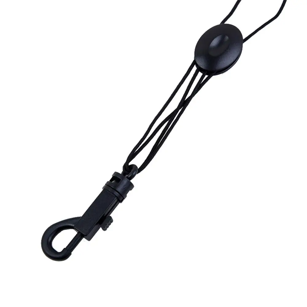 Adjustable Saxophone Sax Belt High Quality Leather Nylon Padded Neck Strap with Hook Clasp