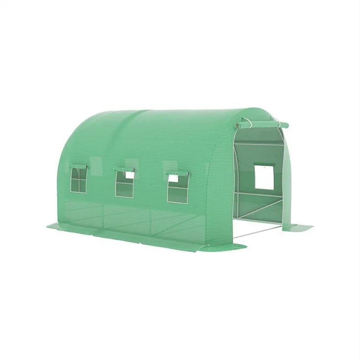 3x2x2 small indoor greenhouse metal walk in plastic greenhouse poly house structure backyard greenhouse
