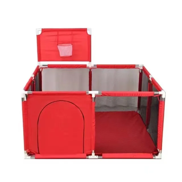 Oxford Cloth Baby Playpens Square Baby Travel Cot Folding Baby Playpens