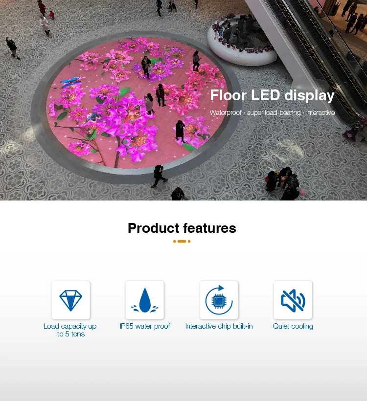 Shenzhen Wholesale Floor Led Display 500x1000mm Led Panel High Definition Led Screen