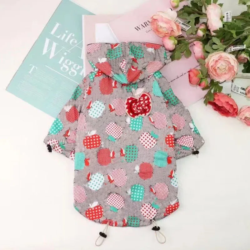 Luxury Pet Dog Clothes Hoodie  Fashion Pet Apparel Accessories Winter Warn Outwear Apparel