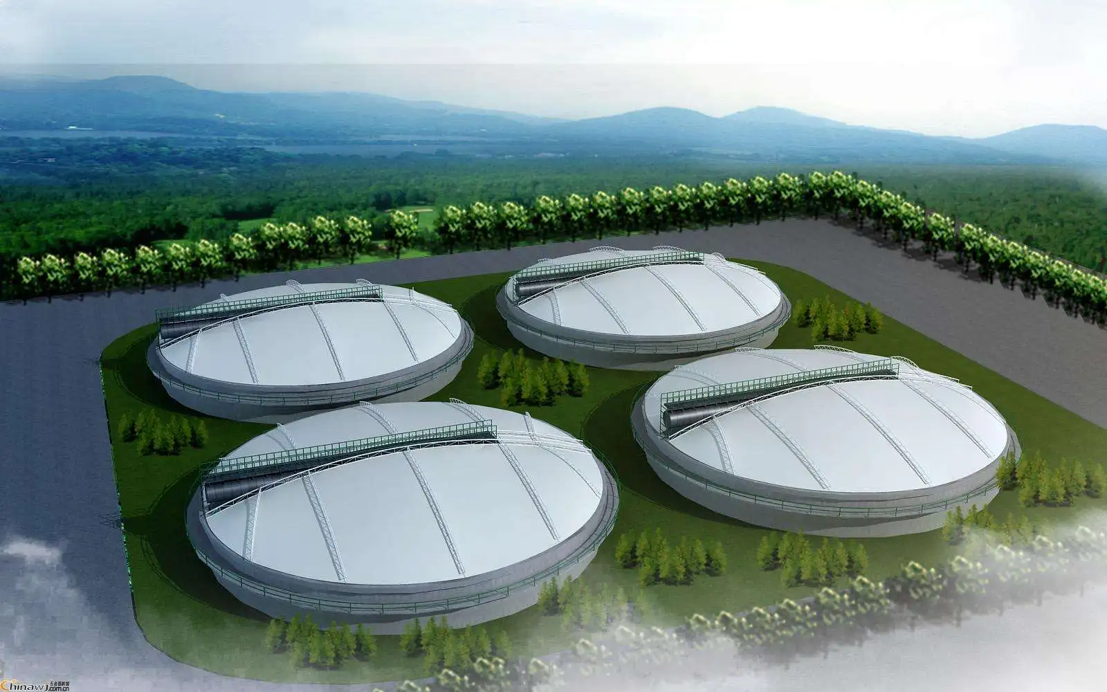 XZ OEM ODM ETFE membrane structure shade , steel shade structure , garden shade structures