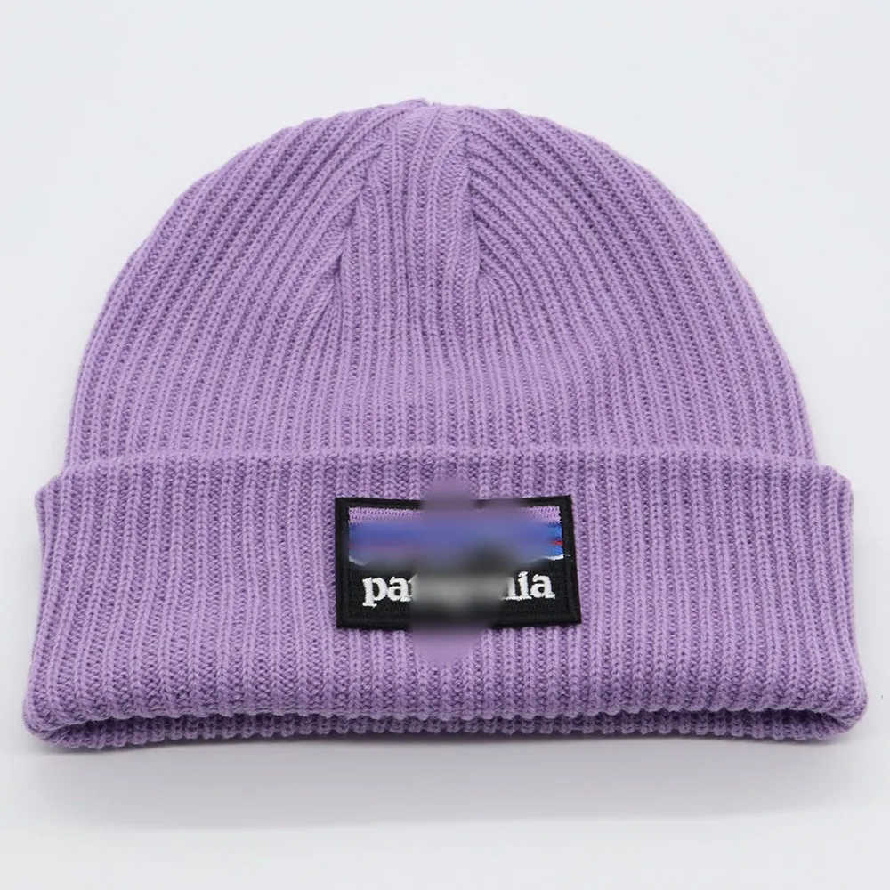 Designer famous brand wholesale Casual printed Woolen Outdoor knitted hat Unisex