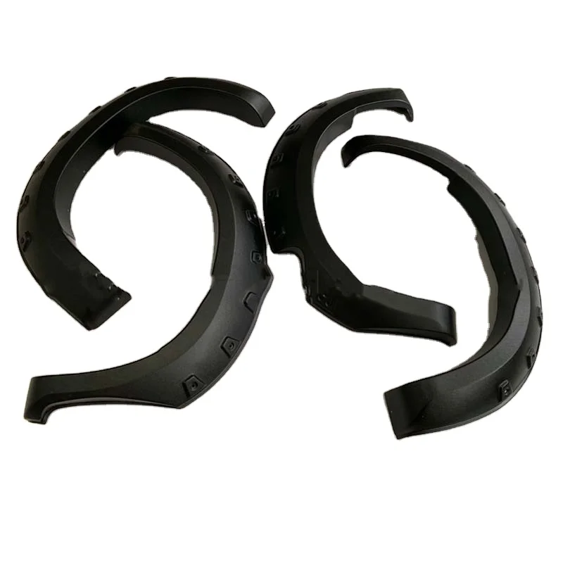 Car Styling Wheel Eyebrow Round Arches Fender Trim For Dodge RAM Wide Strip Protection Cover Plastic Bumper Turn Eyebrow