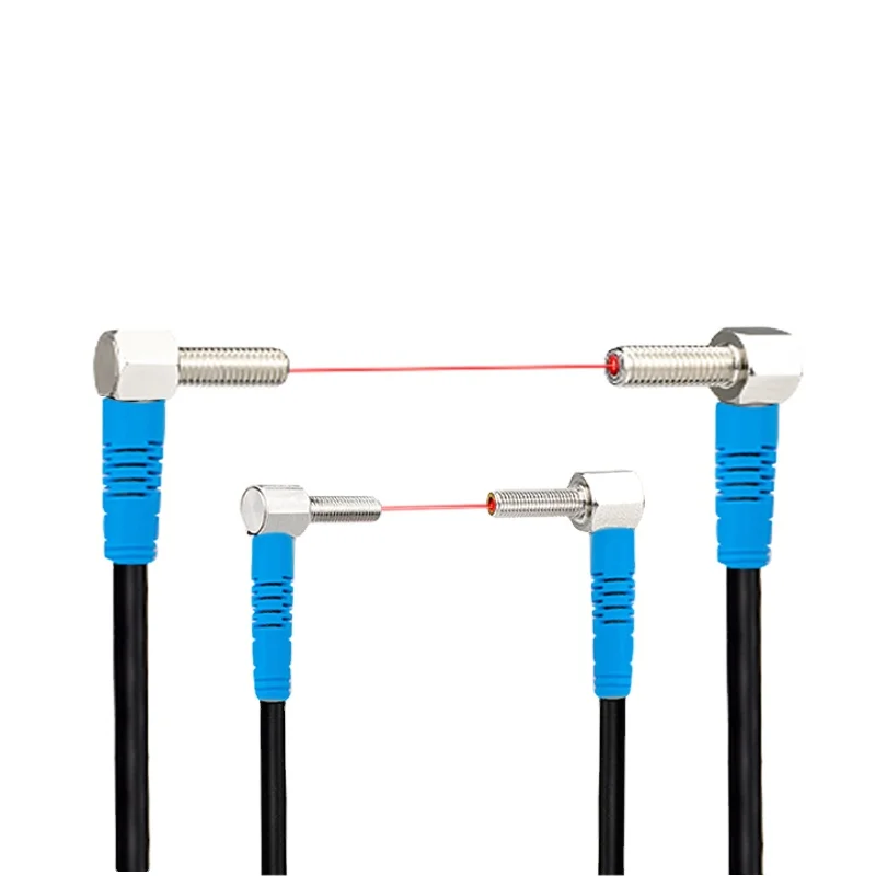 Jimou DC 3 провода маленькие 90 градусов изгиб или локтевой через луч Лазерный датчик