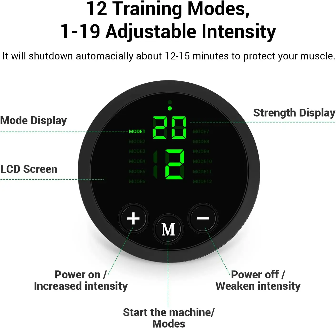Ems Fitness Machines Wireless Electro Fitness Muscle Stimulation Equipment , Muscle Toner Ab Training Device Sports Fitness