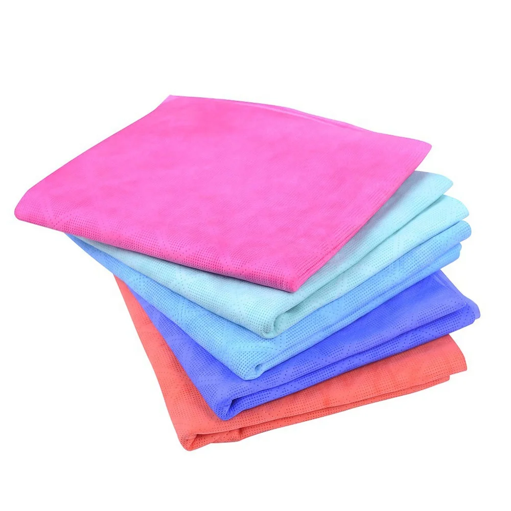 wholesale customized Super absorbed car wash Chamois Towels Pva Car Cleaning Suede Sponge Wash Cloth