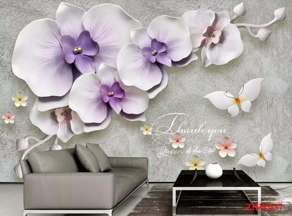 ZHIHAI Fresh natural landscape woods beauty background wall luxury mural wallpaper 3d