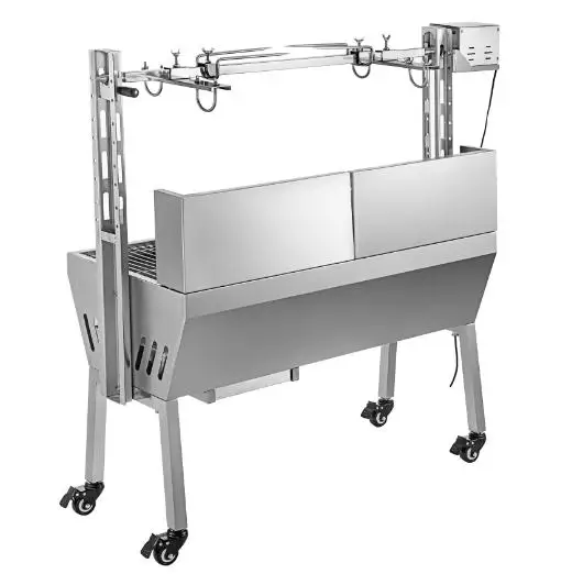 60kg Chain Mechanism Greek souvlaki kebabs Rotisserie Grill with Chain Drive Rotisserie