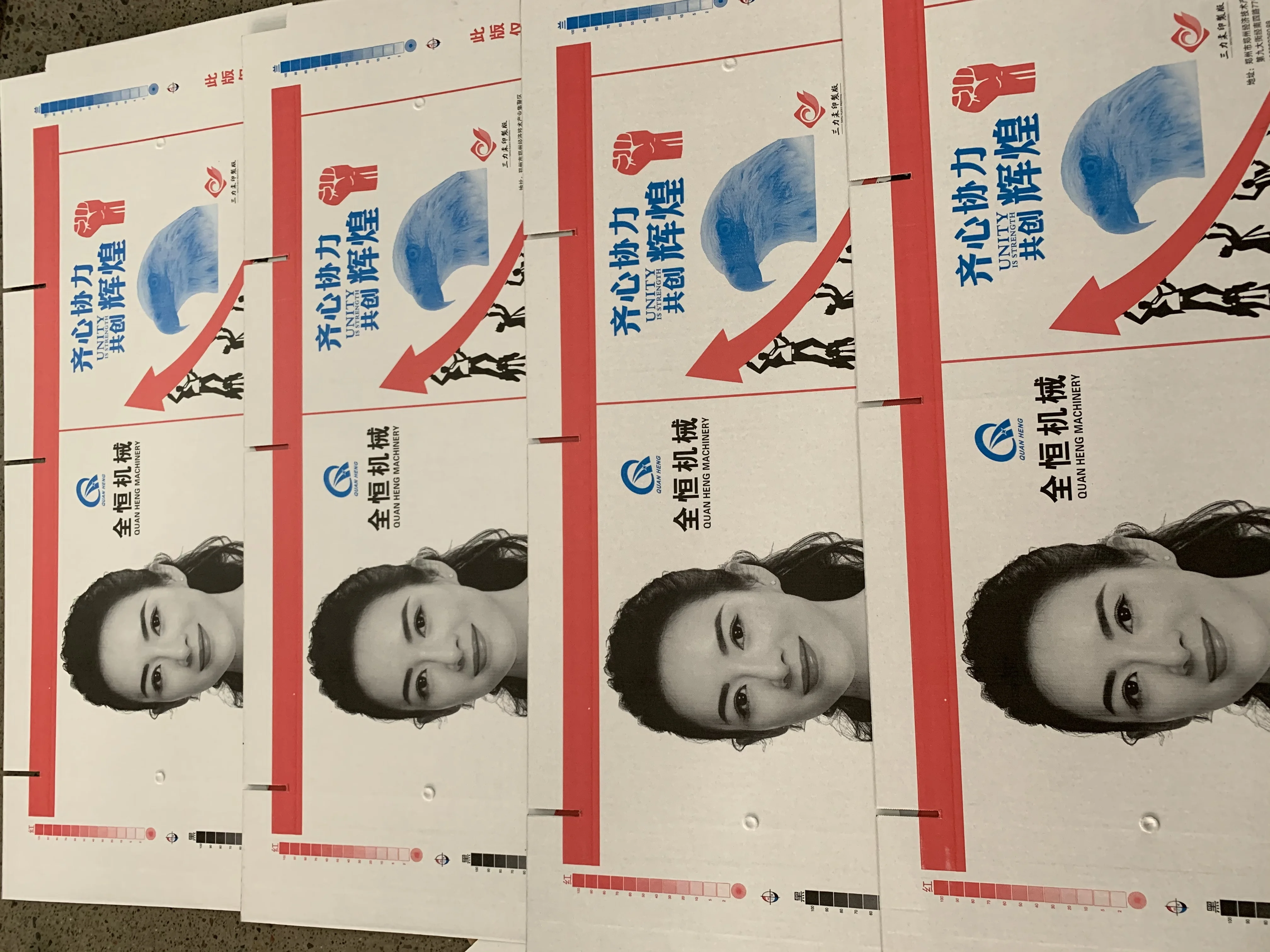 Automatic Feeder Corrugated Board Flexo Two Colors Slotting Rotary Die Cutter Perinter Machine