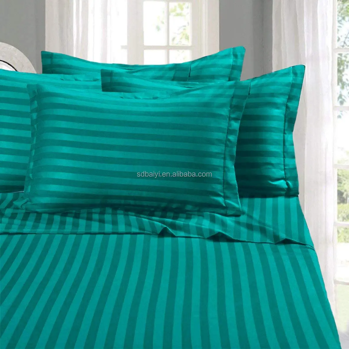 Proper price quality super soft 100% polyester embossed stripe fabric various style color textile manufacturing