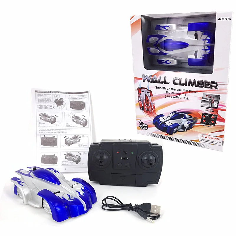  Автомобиль для скалолазания на стену с дистанционным управлением хит продаж Amazon рождественский подарок трюков детей