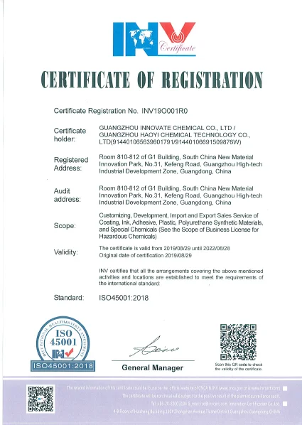 VOC-free polycarbodiimide based crosslinking agent Polycarbodiimide Carbodiimide Waterborne  Crosslinkers  Cas 151-51-9
