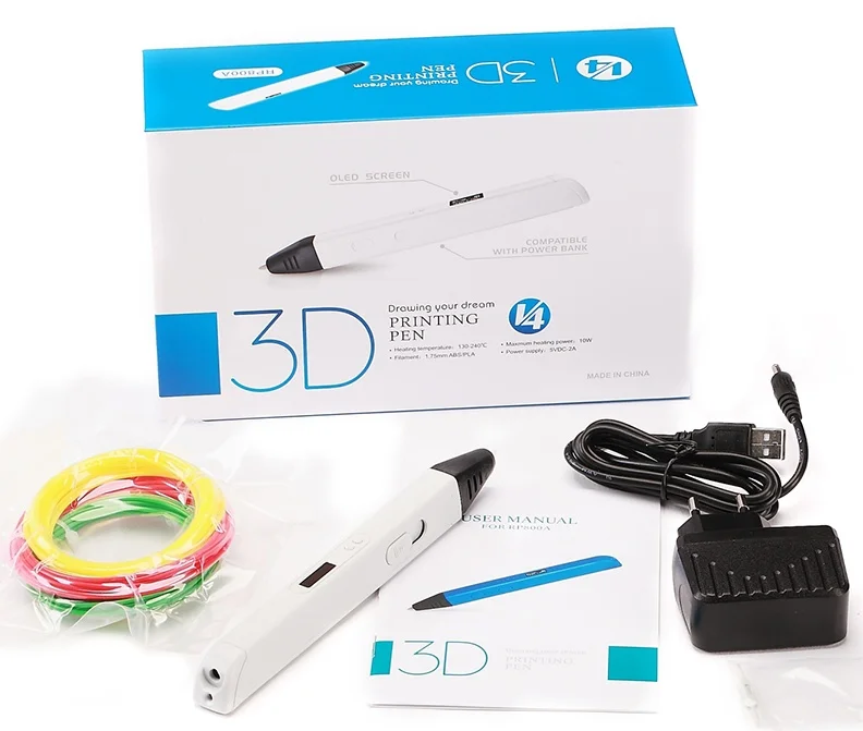 Jer RP800A Wireless Rechargeable for Printing Flatbed Printer OEM&ODM 3D Pen Drawing for Kids