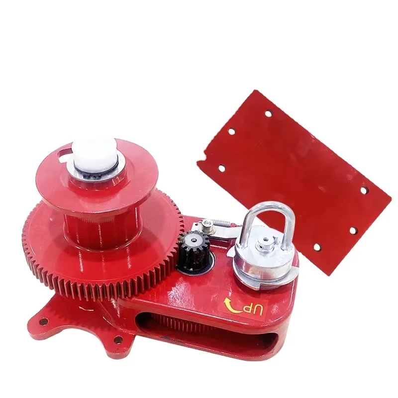 3500 LBS Poultry Farm Winch Feeding System Manual Hand Winch for Poultry Feeding Line