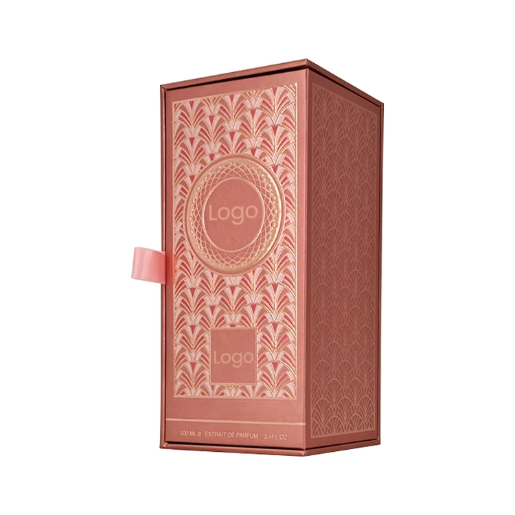 Customization Luxury Skin Care Products Perfume Cardboard Skin Care Serum Card Box Product Packaging for Arab Style