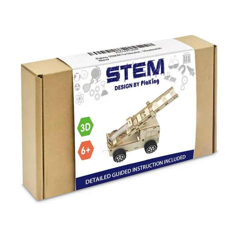 Educational Toy Engineering Stem Toys Fire Truck Model   for Boys and Girls for Age 6 7 8 9 10 11 12 and Up