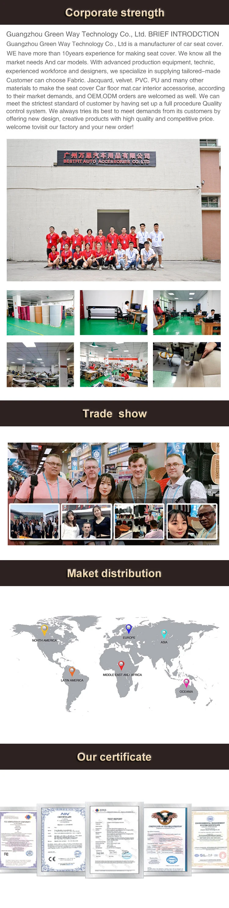 Screen quality material wholesale selection of high-quality cloth cleaning car cushion