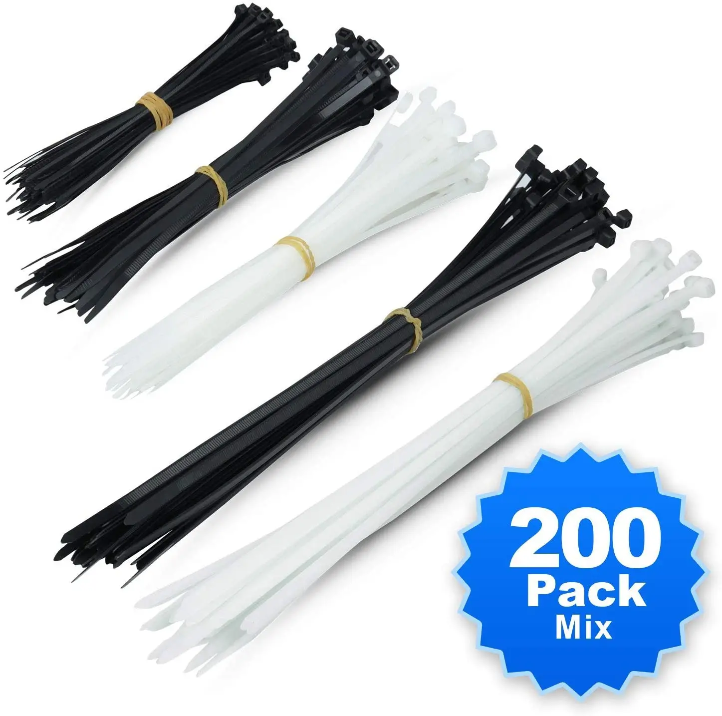 Durable Plastic Nylon Cable/Zip Ties and Tie Wraps for Various Use