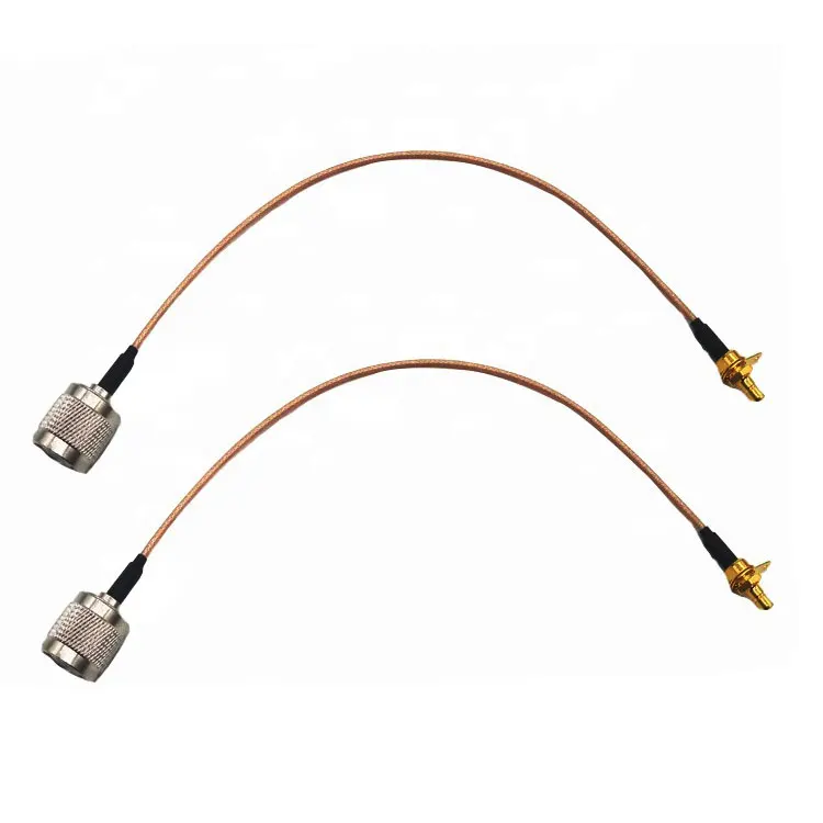 Wavelink wall Panel Connectors TNC Male To SMB sywv RF Coaxial Cable