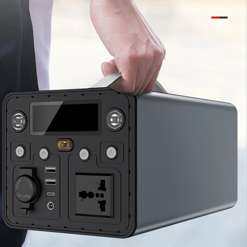 Solar System Outdoor Power Rechargeable Lithium Battery Generator Power Station Best Selling Portable Power Supply For Camping