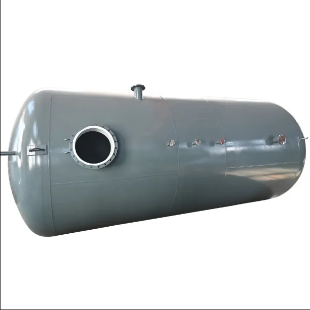 Wholesale ACE 2m3 Volume Industrial Air Receiver Tank 0.8Mpa Pressure Ce Certified Vessel Storage Tank Pipe Fittings Air Casting