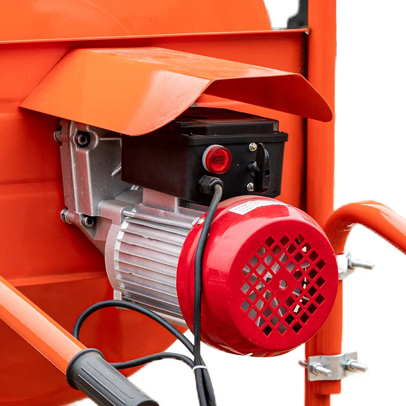 Hand Push Electric Mixer Small 500L Simple Vertical Concrete Mixer with Lift Optional Concrete Mixerfor Block Making Machine