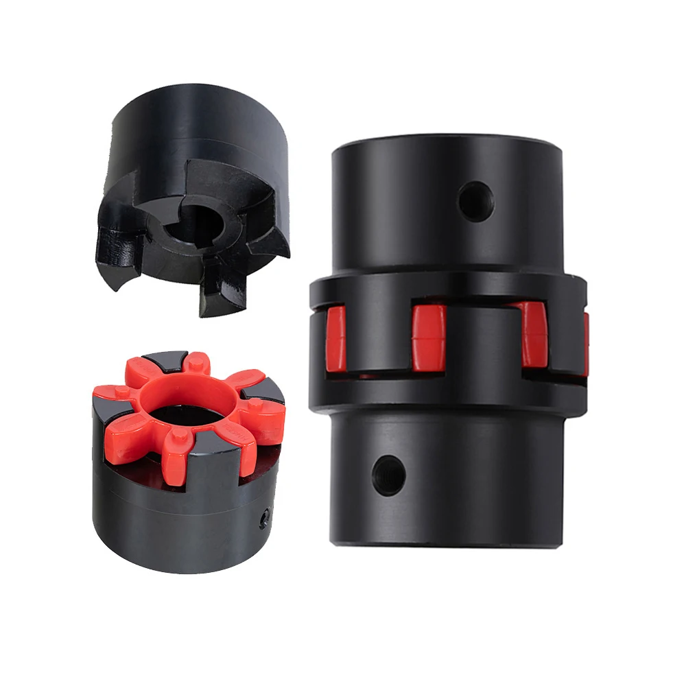 High precision aluminum alloy CRC bellows clamp series flexible shaft coupling