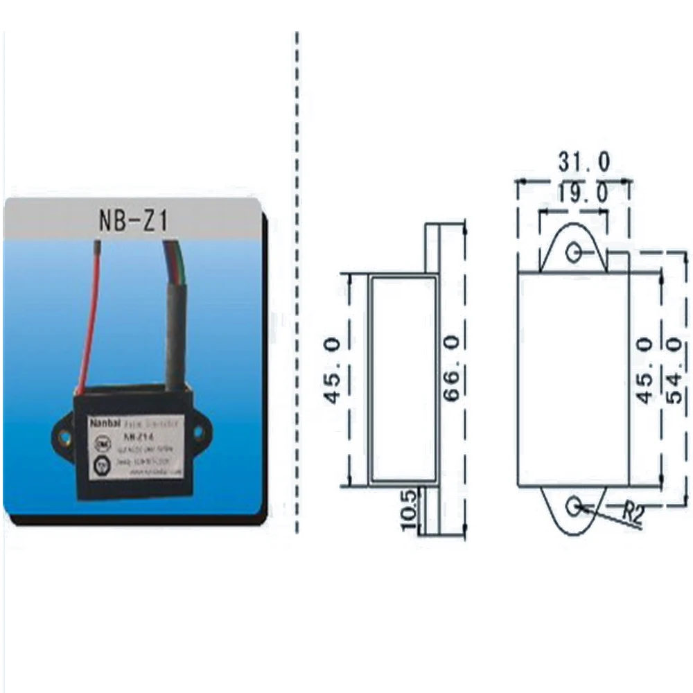 High Quality Electronics Home Air Purifier Waterfall Negative Ion Ozone Generator For Hair Drier