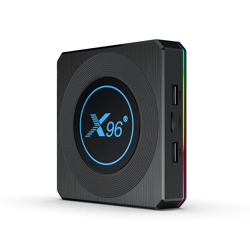 New Android 11.0 Leadcool Set Top Box X96 X4 Smart TV Box 4G Rom USB 3.0 8K HDR Screen BT 4.1 Quad Core S905X4