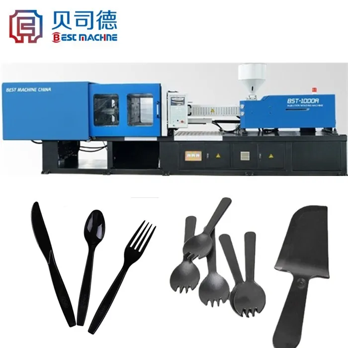 automatic servo disposable small pla coffee spoon making machine