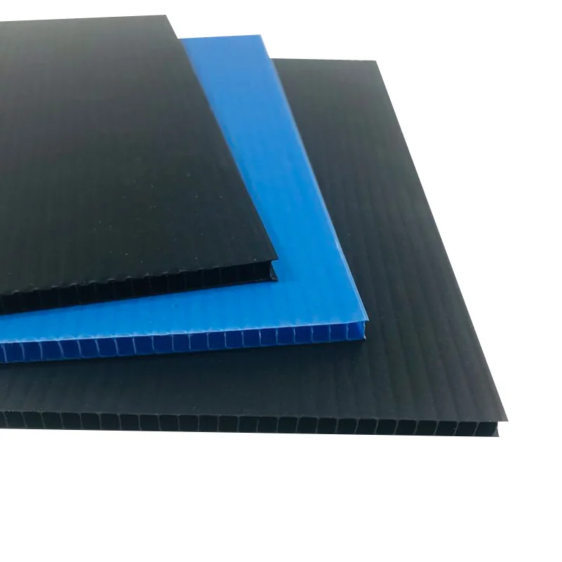 Corrugated Plastic Sheet Waterproof Lightweight Coroplast PP Sheets