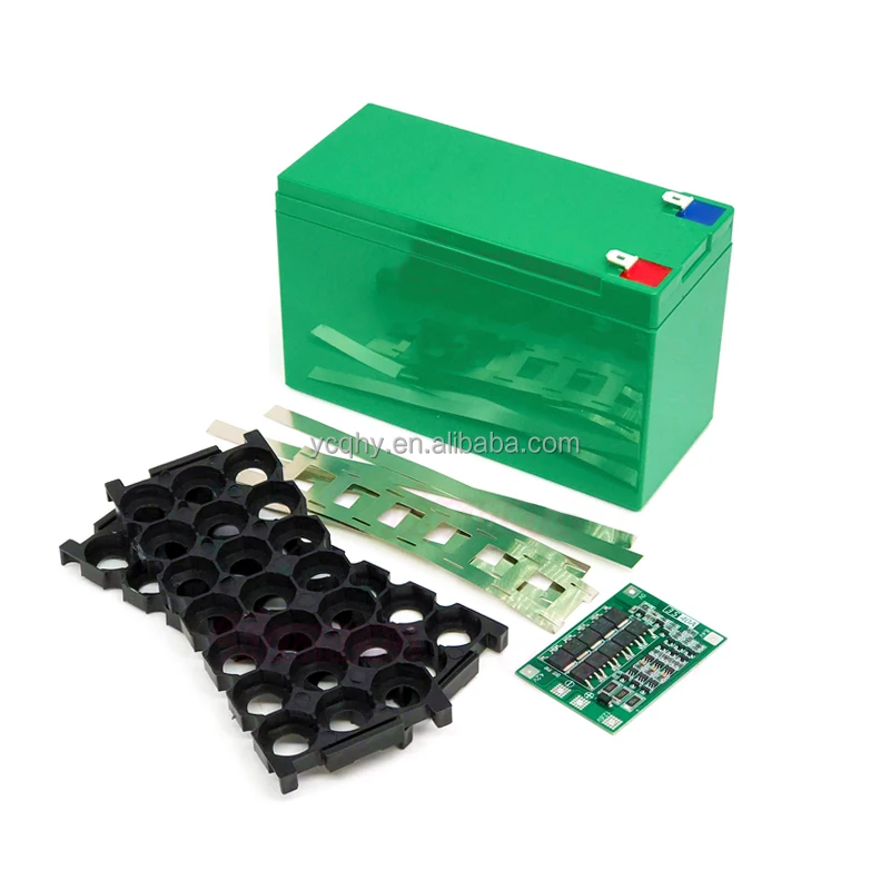 yichun qihangyi 12v 7ah battery box 18650 3*7 box battery storage box 3x7 18650 40a