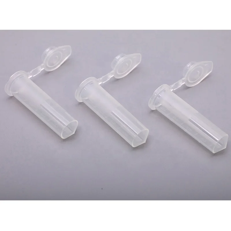 Laboratory Consumables 0.6ml~2.0ml Snap Lock Micro Centrifuge Tube for Centrifuge