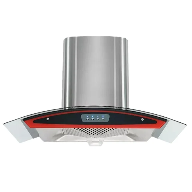 Kitchen Appliance European Top Glass Cooker Hood